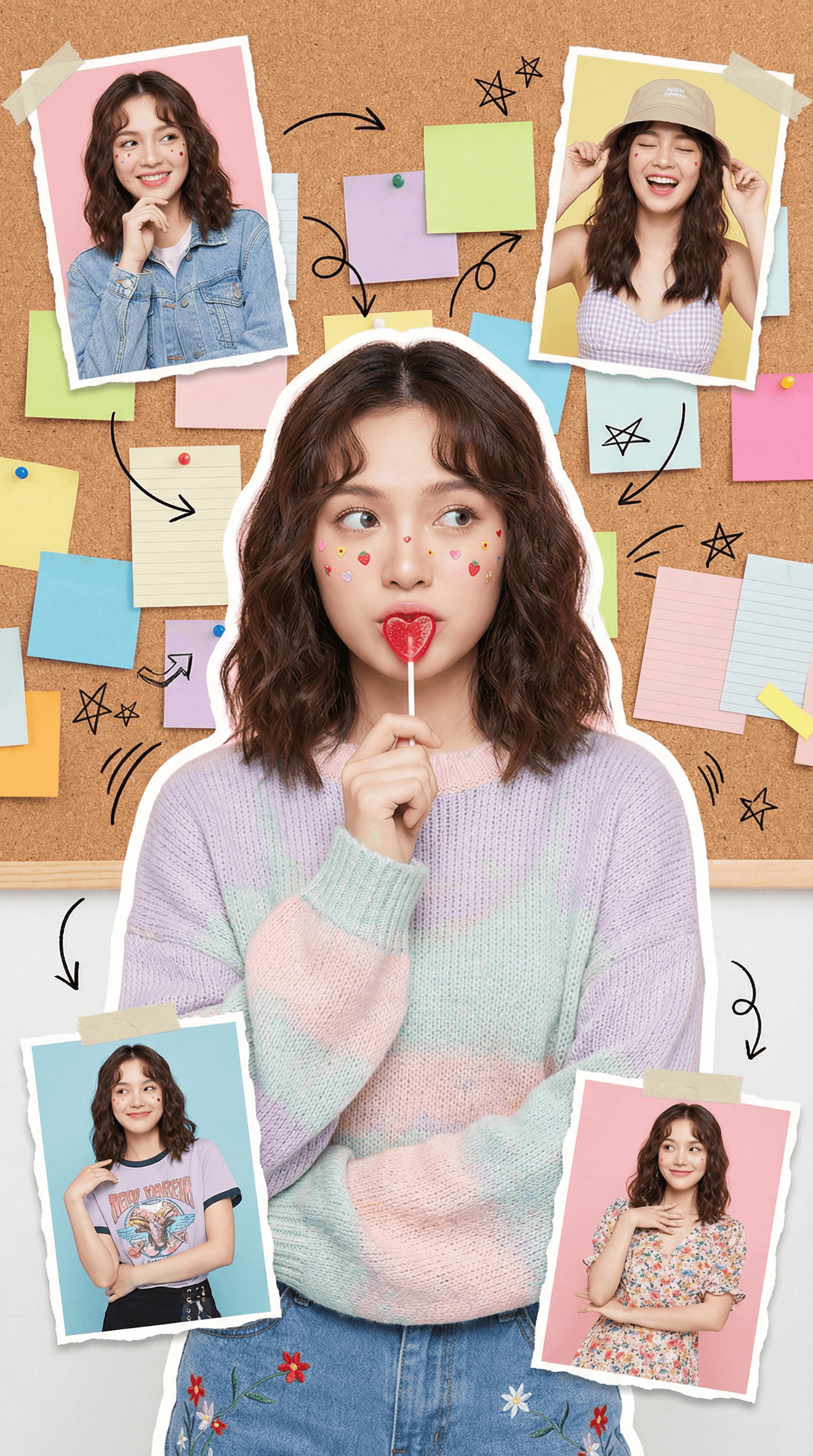 Recreate the character's appearance from the uploa